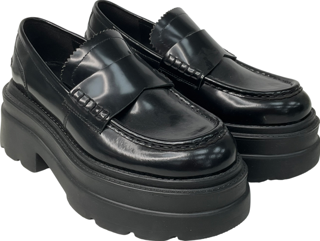 tony bianco Black Zomp Loafer UK 7 EU 40 👠