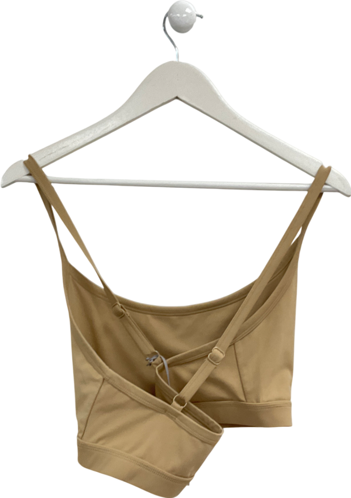 Cozi Beige Cross Back Sports Bra UK XL