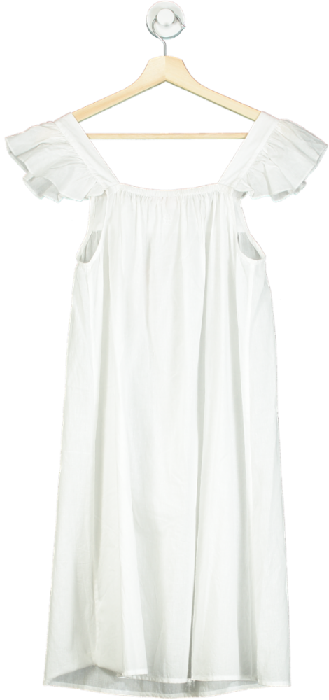 Hank & Hera White 100% Cotton Dress UK XS