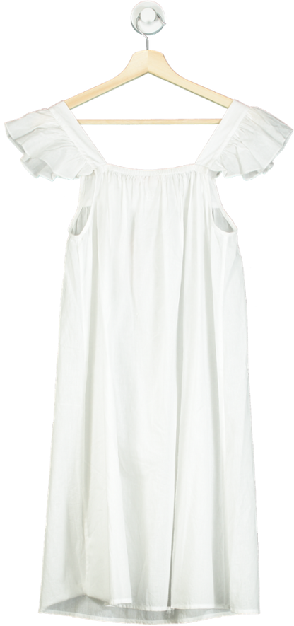 Hank & Hera White 100% Cotton Dress UK XS