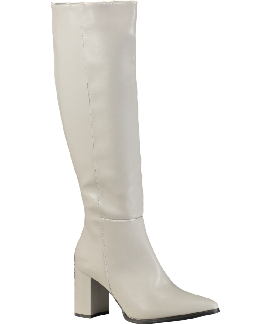 schuh Grey Diya Knee High Boots UK 8 EU 41 👠