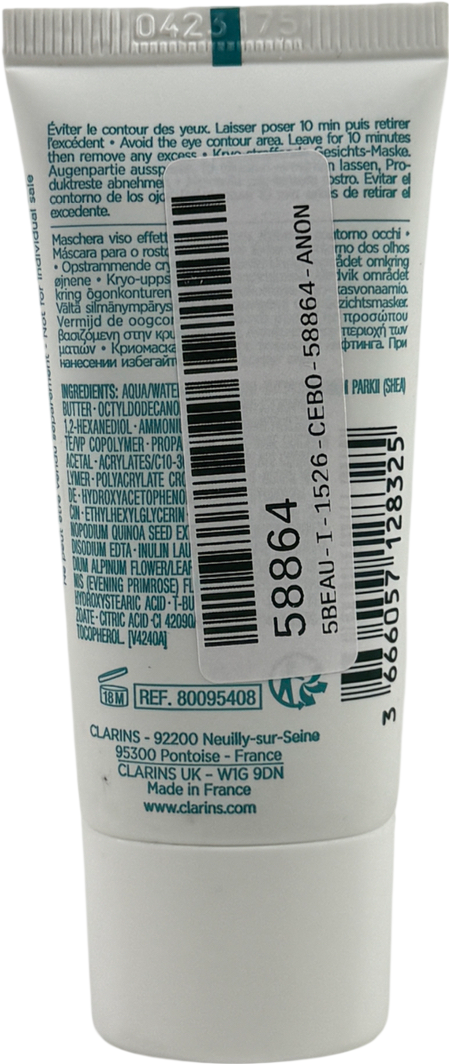 Clarins Cryo-flash Cream Mask 30ml