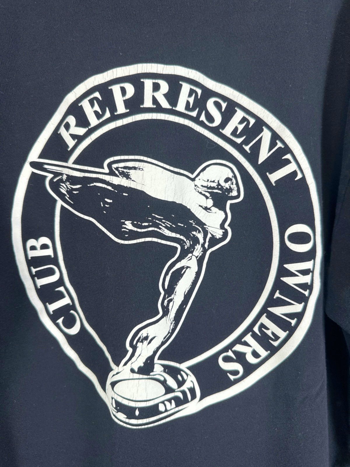 Represent Black Club Owners T-Shirt L
