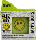 Revolution S.w.smiley Happy Dots Hydrocolloid Spot Patches And Case 32