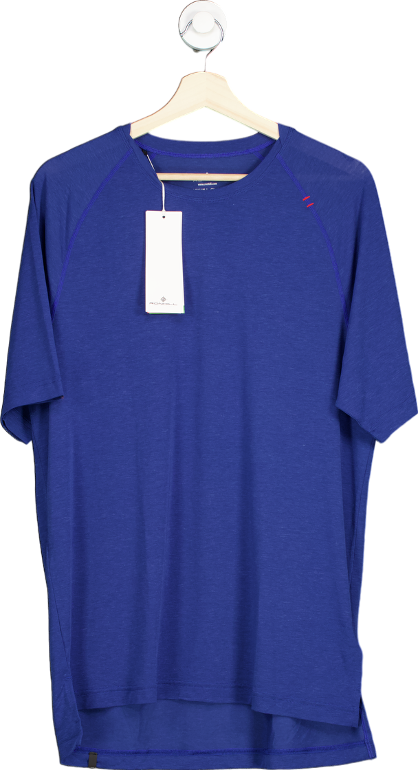 Ronhill Blue Running T-Shirt UK L