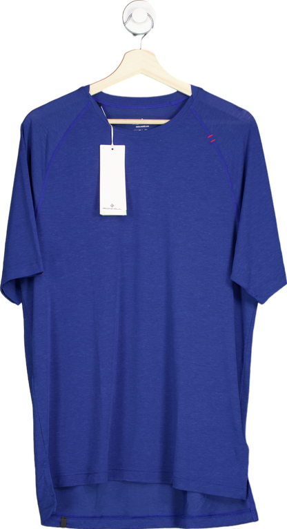 Ronhill Blue Running T-Shirt UK L