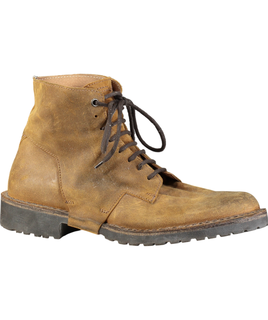 Diesel Brown Suede Ankle Boots UK 9 EU 43 👞