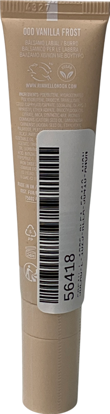 Rimmel Oh My Gloss! Butter Me Up 000 15ml