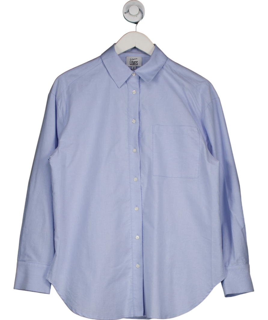 Eleven Loves Blue The Perfect Shirt UK 12