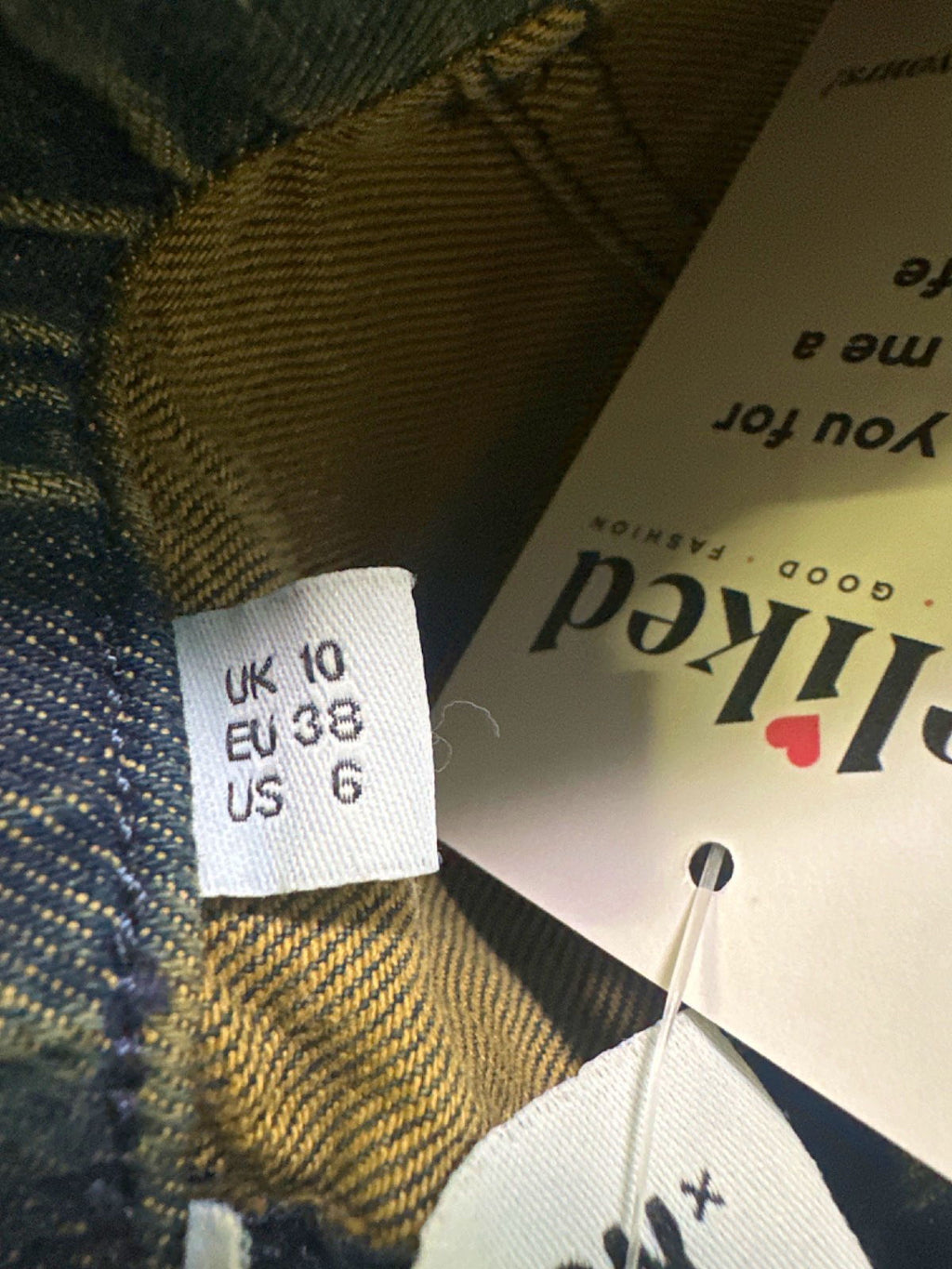 Collusion Blue Denim Jumpsuit UK 10