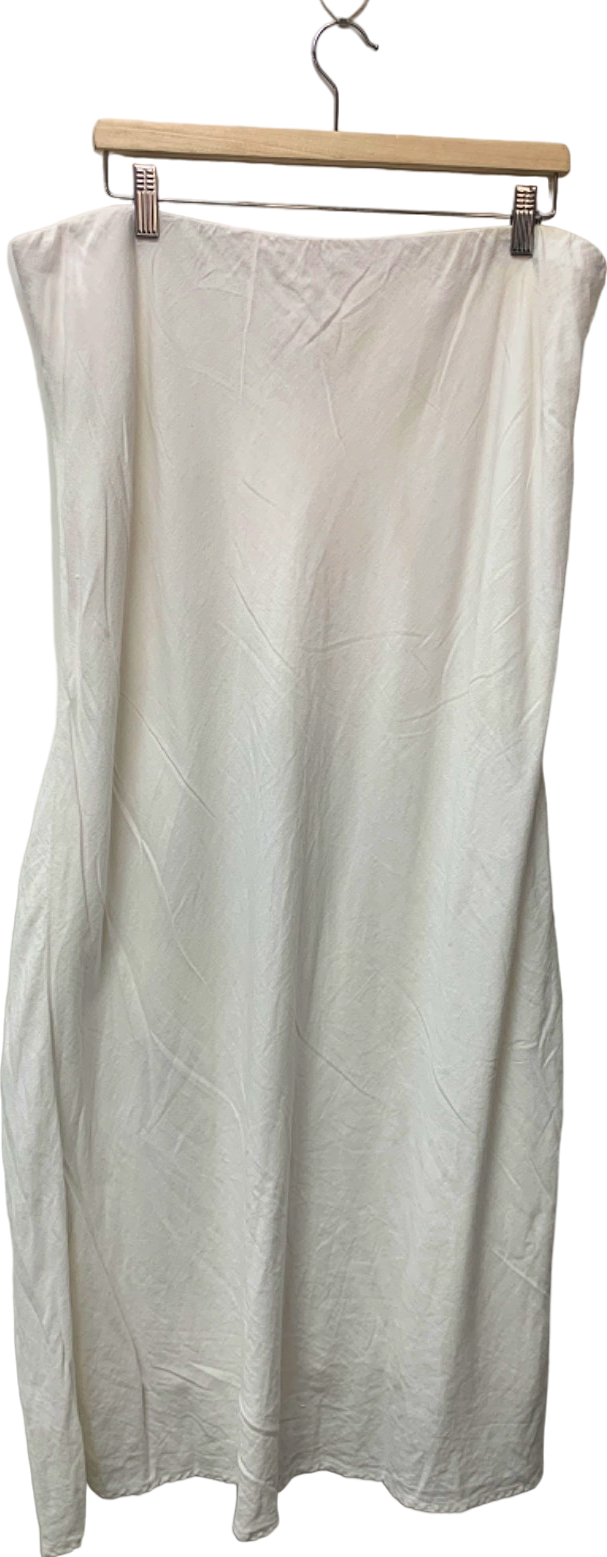 Abercrombie & Fitch White Skirt UK XL