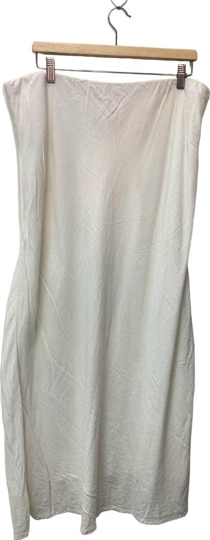 Abercrombie & Fitch White Skirt UK XL