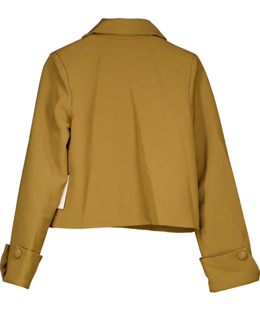 OddMuse Green Ultimate Muse Cropped Jacket UK S