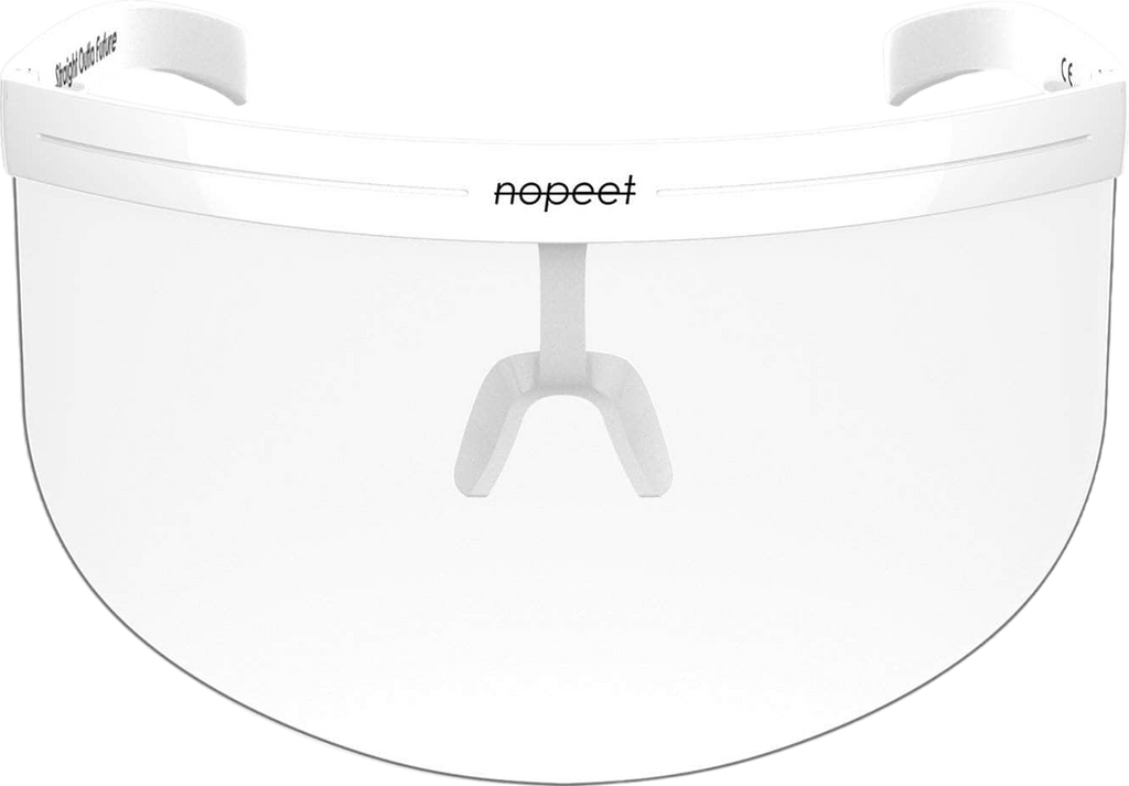 Nopeet White I Can See Clearly Now Da Shield Sunglasses One Size