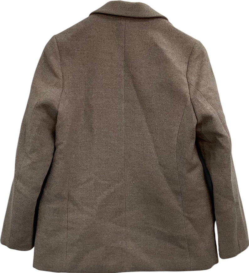 Sainsburys TU Beige Melange Twill Blazer UK 10