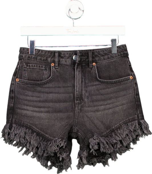 AllSaints Black Charle Pray Shorts W 25