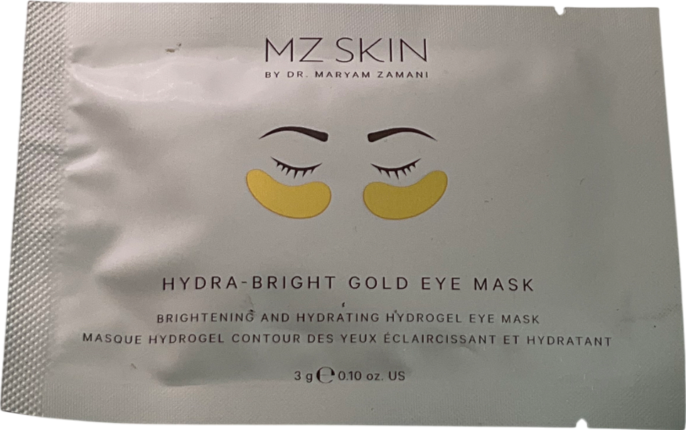 MZ Skin Hydra-bright Gold Eye Mask 3g