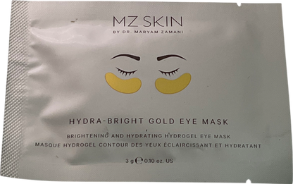 MZ Skin Hydra-bright Gold Eye Mask 3g