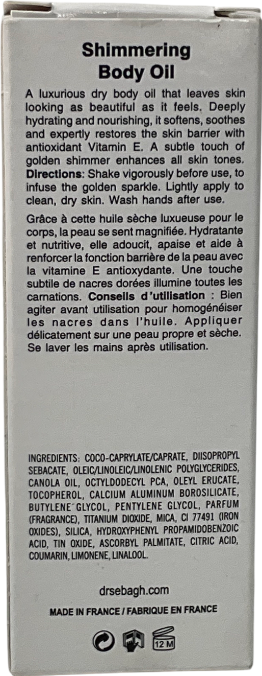 DR Sebagh Shimmering Body Oil 50ml