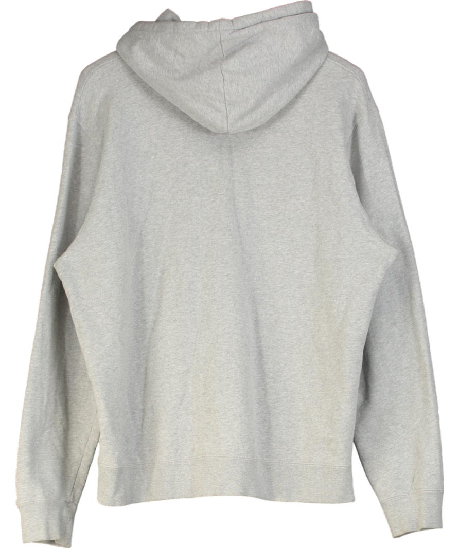 SUNSPEL Grey Loopback Hoodie UK L