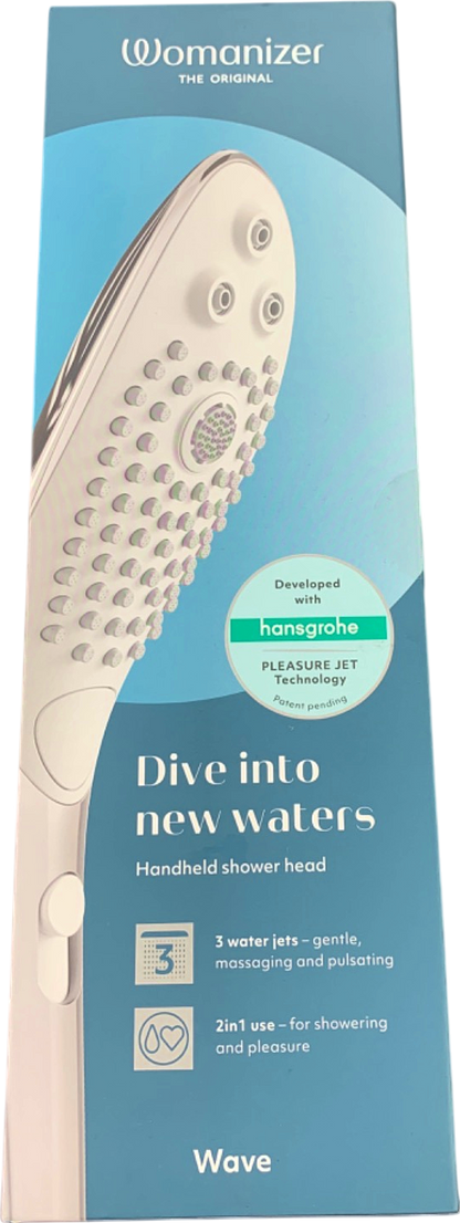 Womanizer Wave Handheld Shower Head Vibrator