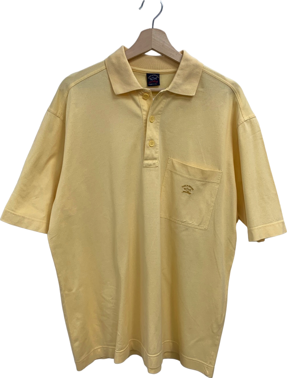 Paul & Shark Yellow Polo Shirt UK L