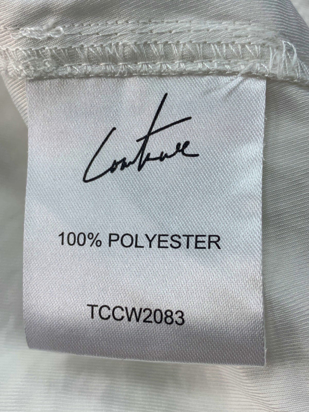 Couture Club White Club de Couture Members Club Cropped Shirt UK 10