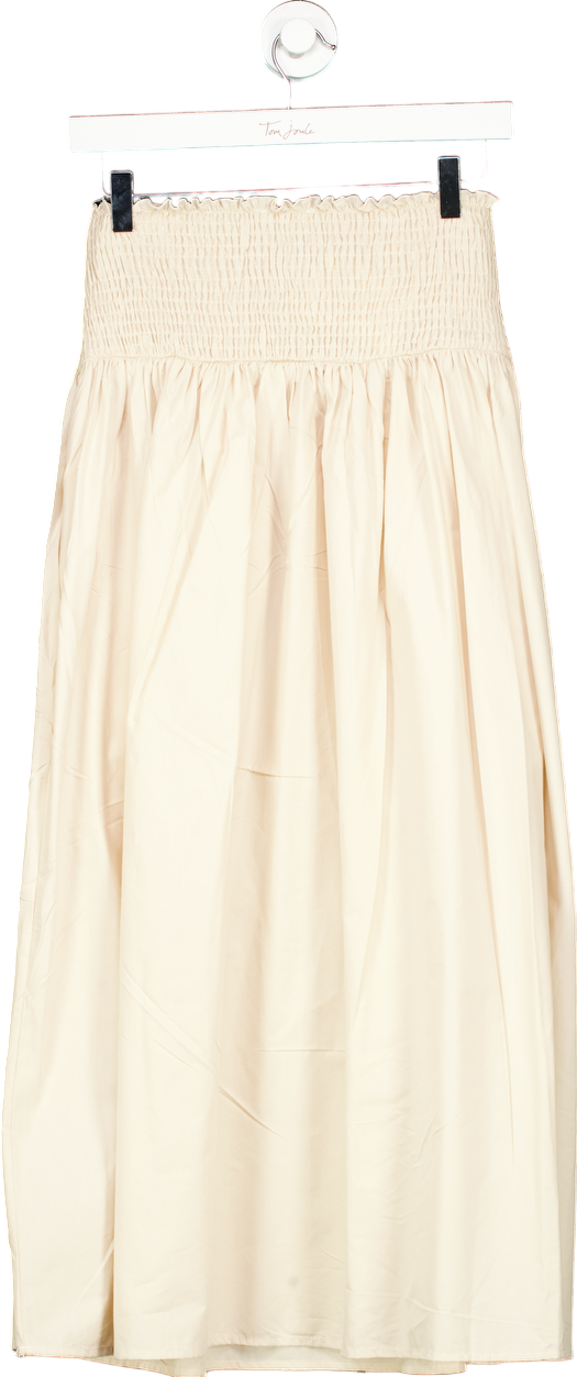 ASOS Design Cream Maxi Skirt UK S