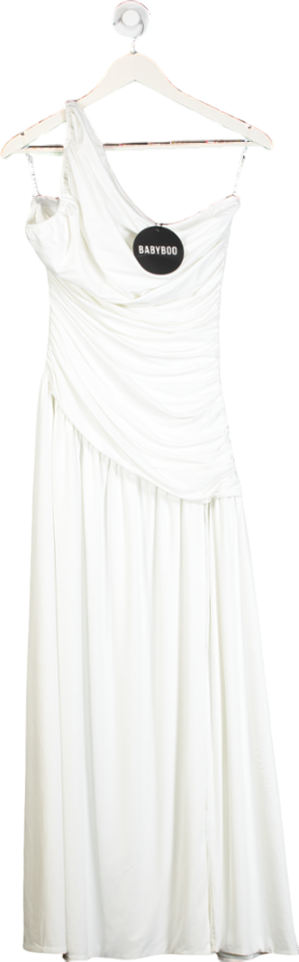 Babyboo Claudia Maxi Dress - White UK L