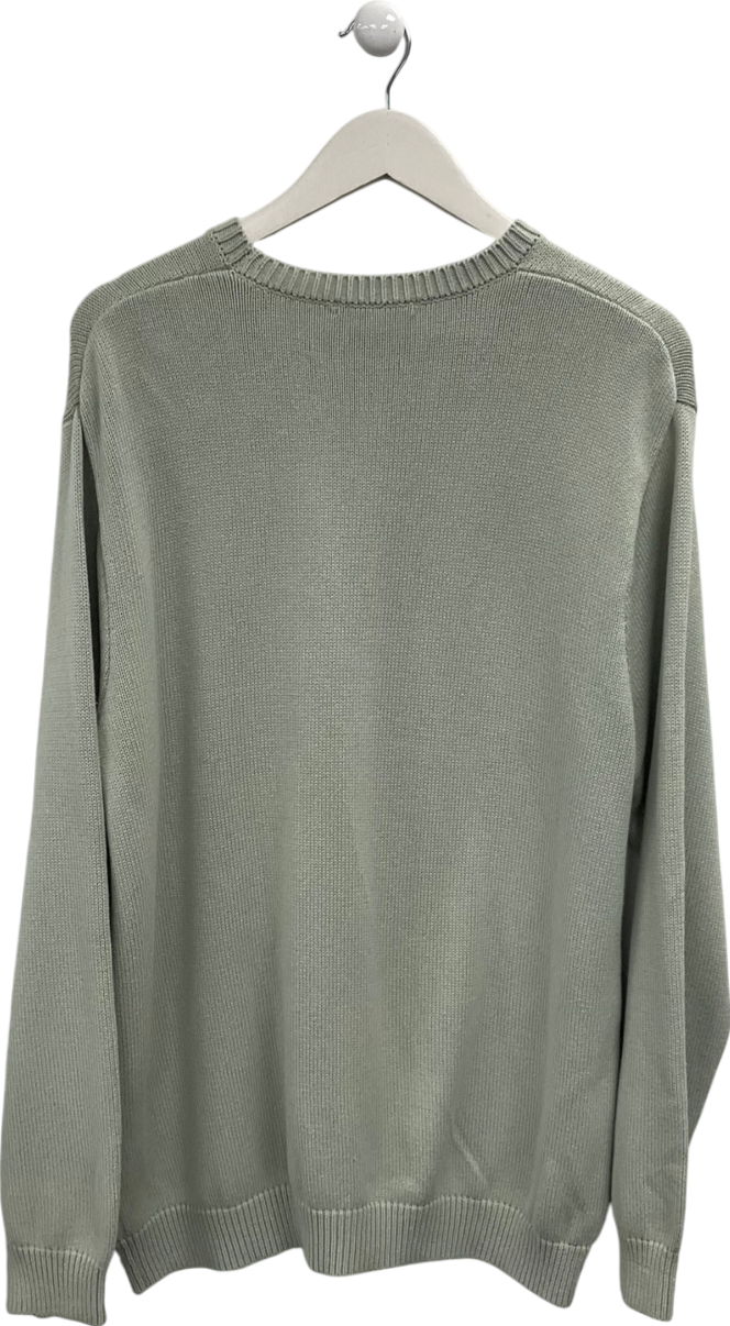 Brandy Melville Green Cotton Sweater One Size