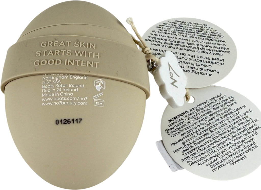No7 Good Intent Pocket Pebble Nourishing Hand Cream 50ml