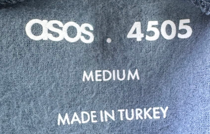 ASOS 4505 Oversized Training Set In Slate Blue Wash UK L