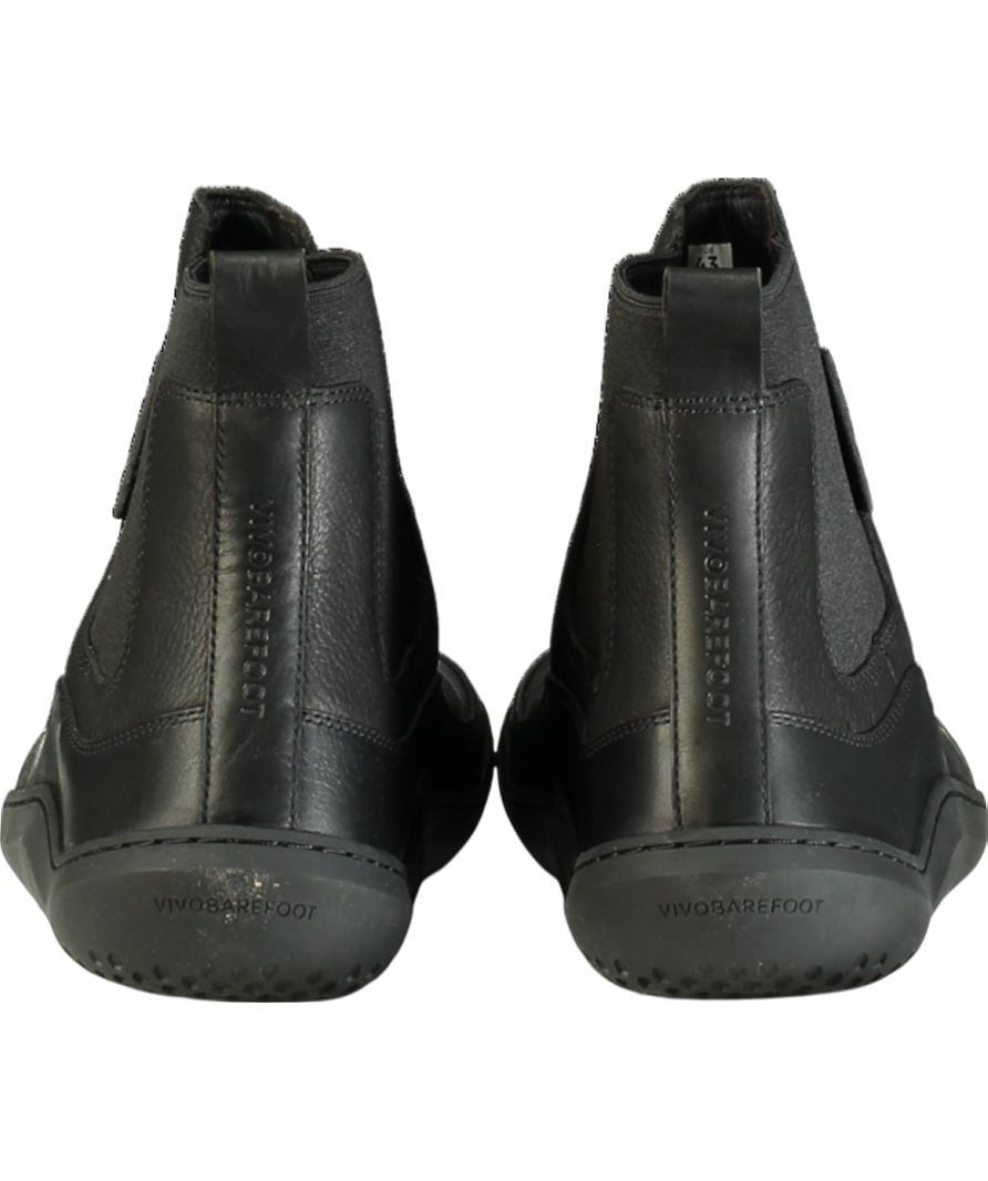 Vivo Barefoot Black Gobi Chelsea Boots UK 9 EU 43 👞