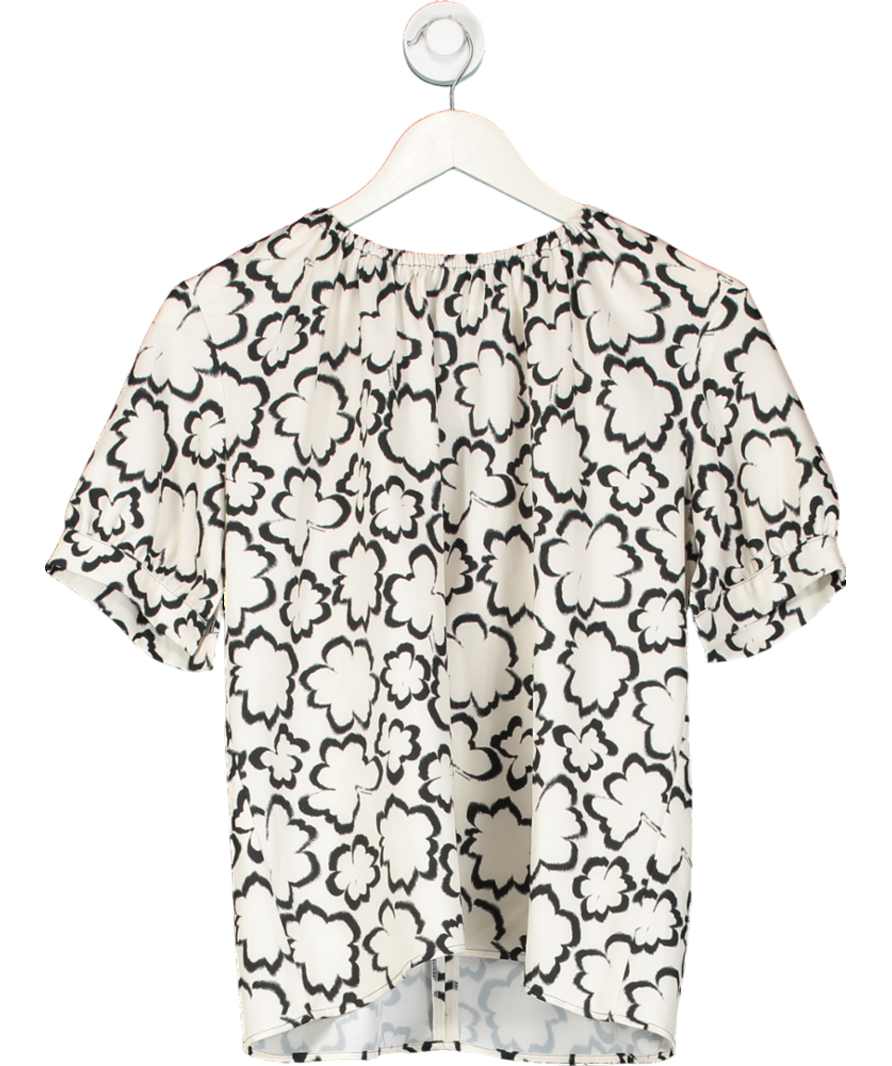 Emmanuela Swimwear Cream Bianca Blouse UK S