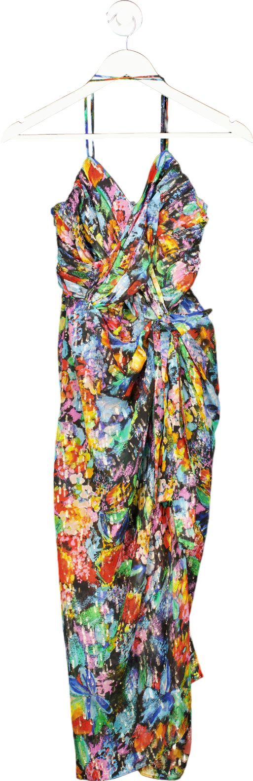 The Kooples Multicolour Floral Dress Size 1 UK 8