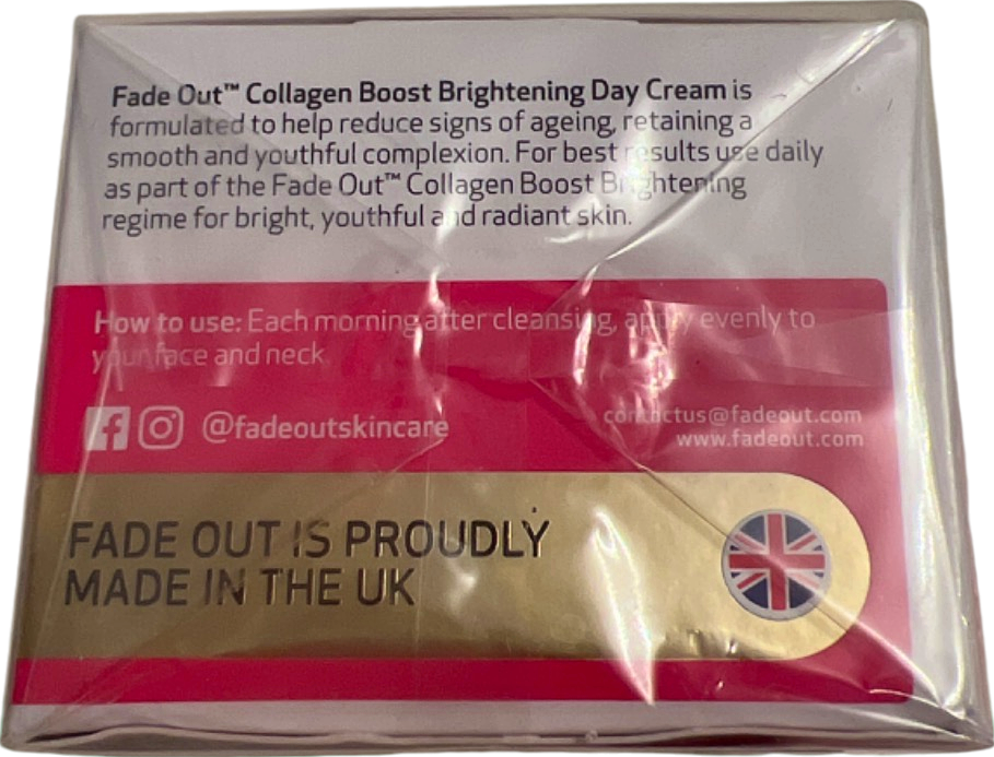 Fade Out Collagen Boost Brightening Day Cream SPF 25 50ml
