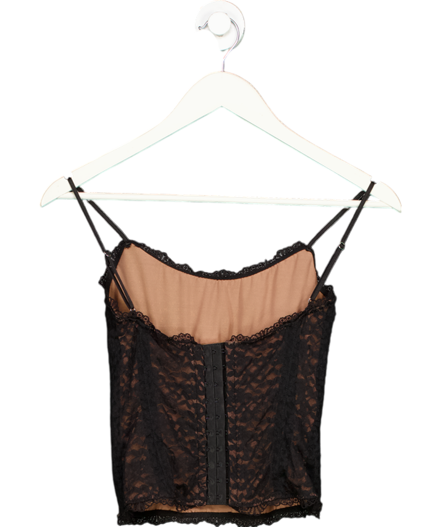 House of CB Romina Black Lace Corset UK XS