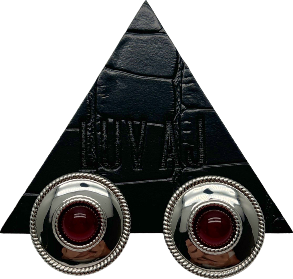 Luv AJ Silver The Shiraz Studs One Size