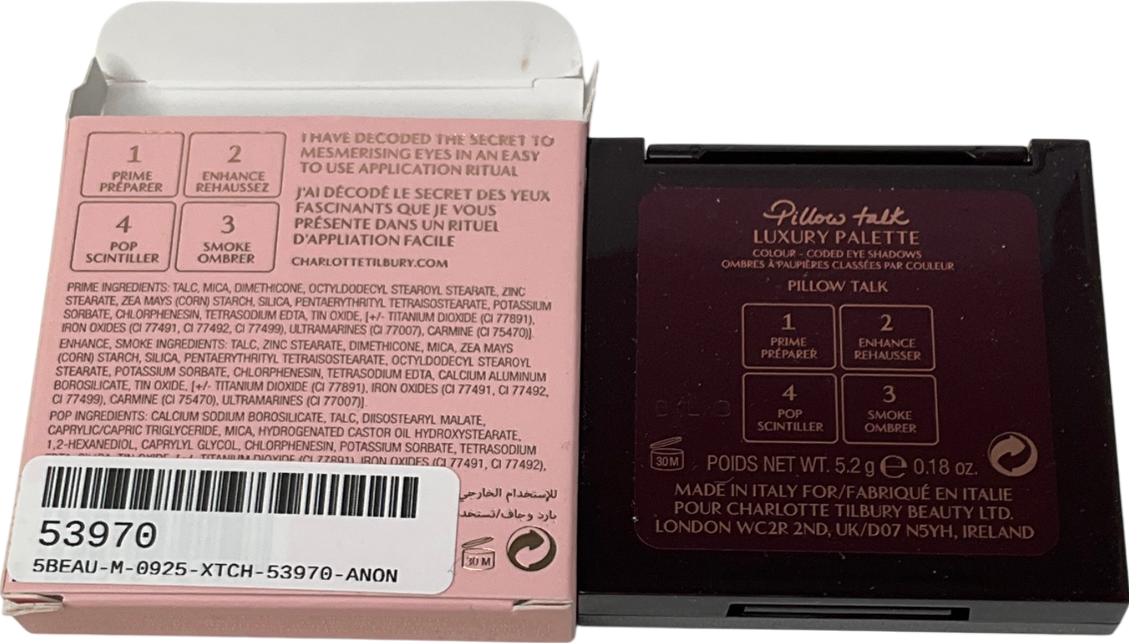 Charlotte Tilbury Colour Coded Eye Shadows Pillow Talk 5.2g