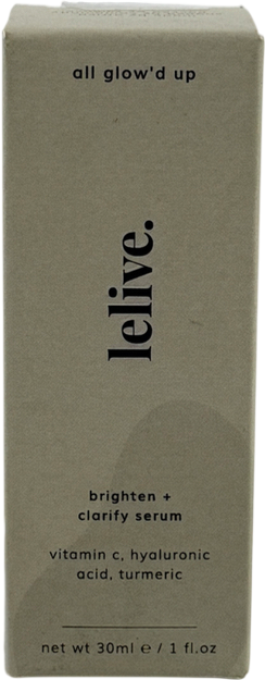 LELIVE All Glow'd Up | Brighten + Clarify Serum 30ml