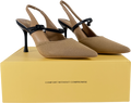 Cosy island Nude Strikestep Elegant Stiletto Heeled Slingback UK 4 EU 37 👠