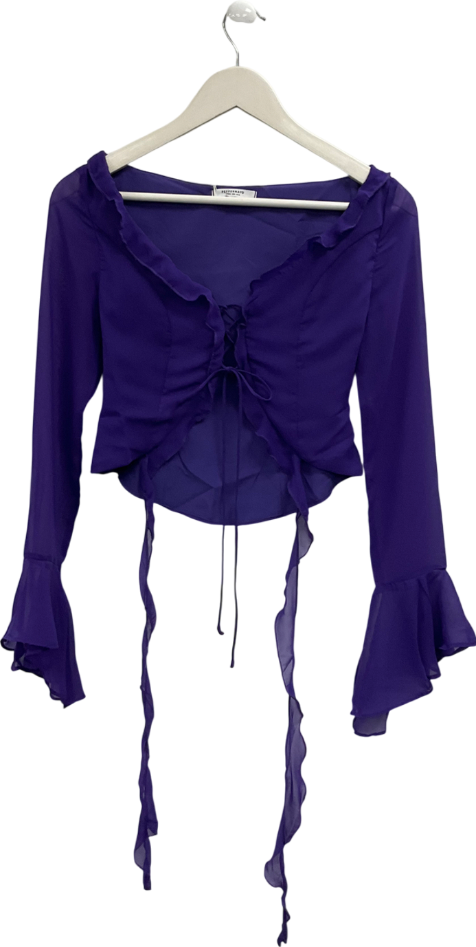 Peppermayo Purple My Favourite Part Blouse UK 4