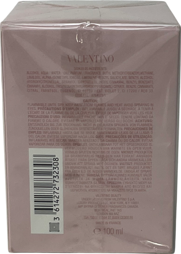 Valentino Donna Eau De Parfum For Her Donna 100ml