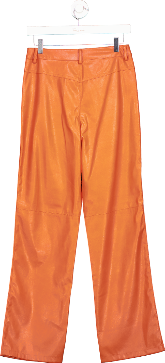 Urban Outfitters Orange Polly PU Trousers S