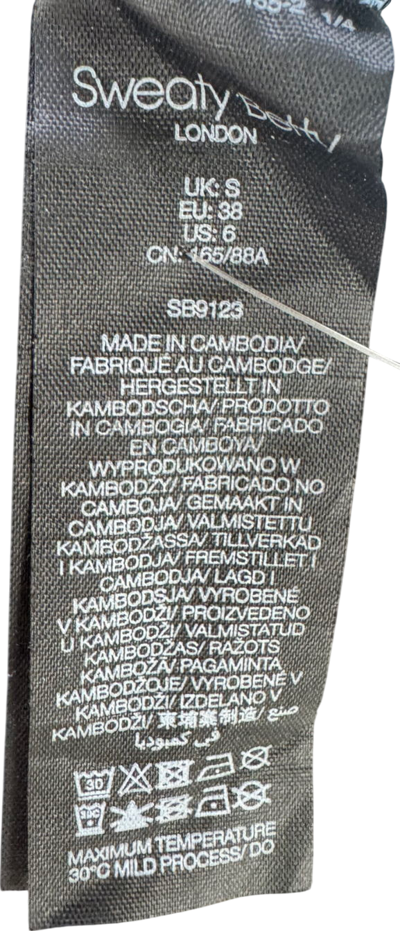 Sweaty Betty White Super Soft Reversible Yoga Bra UK 8