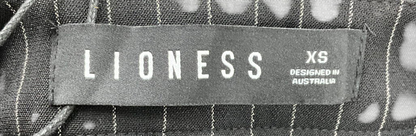 Lioness Black Leo Pant Onlyx UK XS