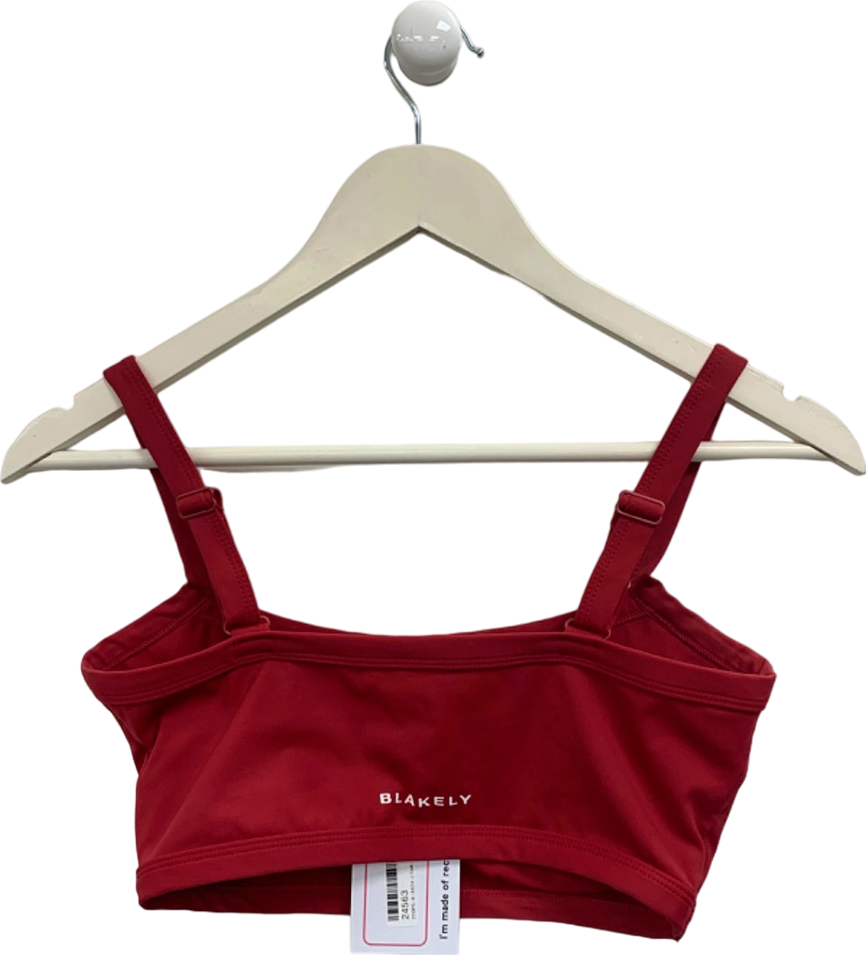 Blakely Red Crop Top UK S