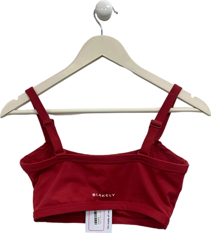 Blakely Red Crop Top UK S