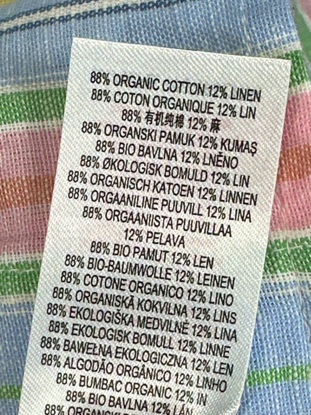 Damson Madder Multicoloured Striped Shirt UK 12