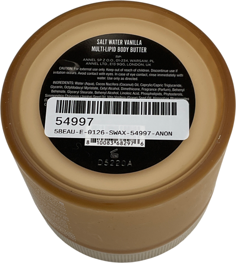 saltair Salt Water Vanilla Body Butter 283g